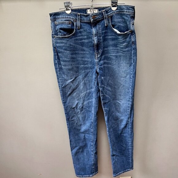 Madewell Denim - Madewell High Rise Slim Boy Jean- Size 30‎